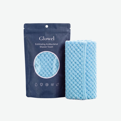 Glowel™ Exfoliating Antibacterial Shower Towel