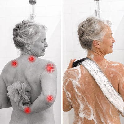 Glowel™ Exfoliating Antibacterial Shower Towel