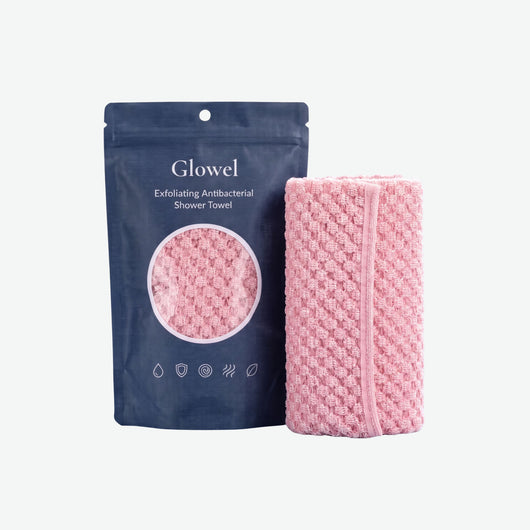 Glowel™ Exfoliating Antibacterial Shower Towel
